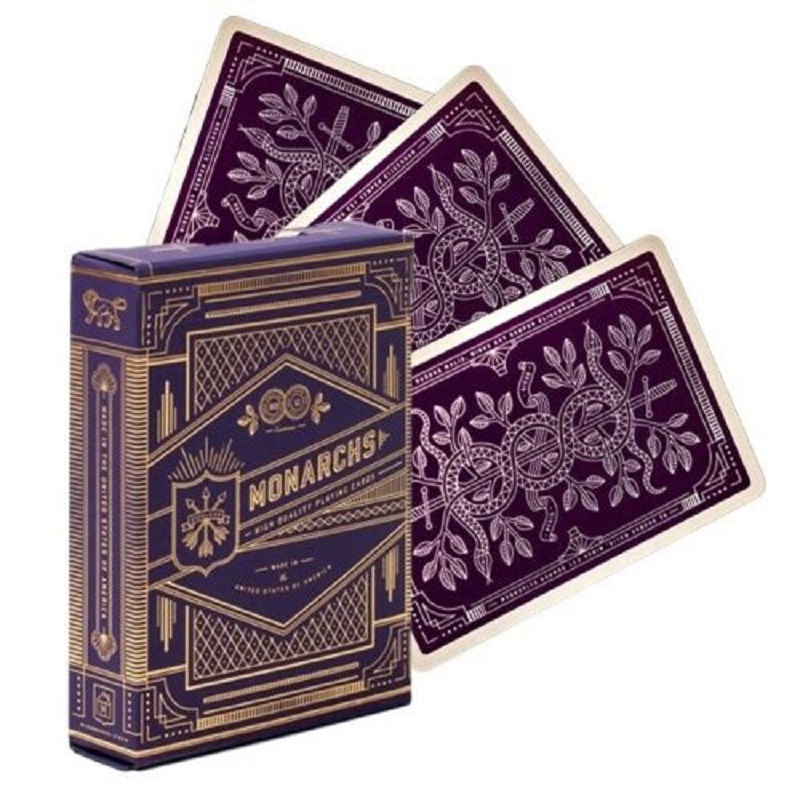 Board Game Viral - Purple Monarch Playing Cards by Theory11