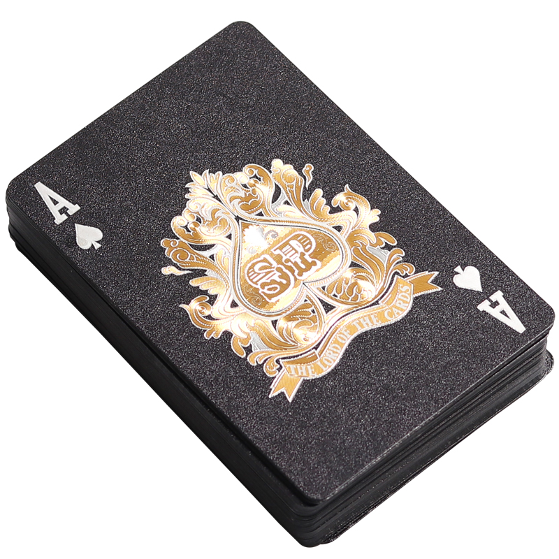 Board Game Viral - Black Pokers High Quality Plastic Cards