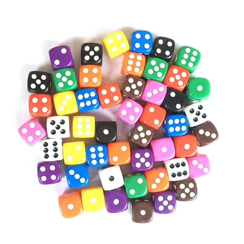 10Pcs High Quality 16mm Multi  - Board Game Viral ulasan dan harga