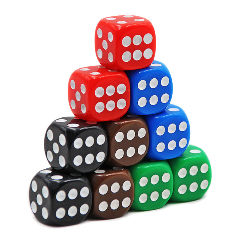 10Pcs High Quality 16mm Multi  - Board Game Viral ulasan dan harga