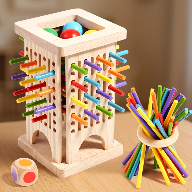Montessori Wooden Board Game C - Board Game Dnd ulasan dan harga