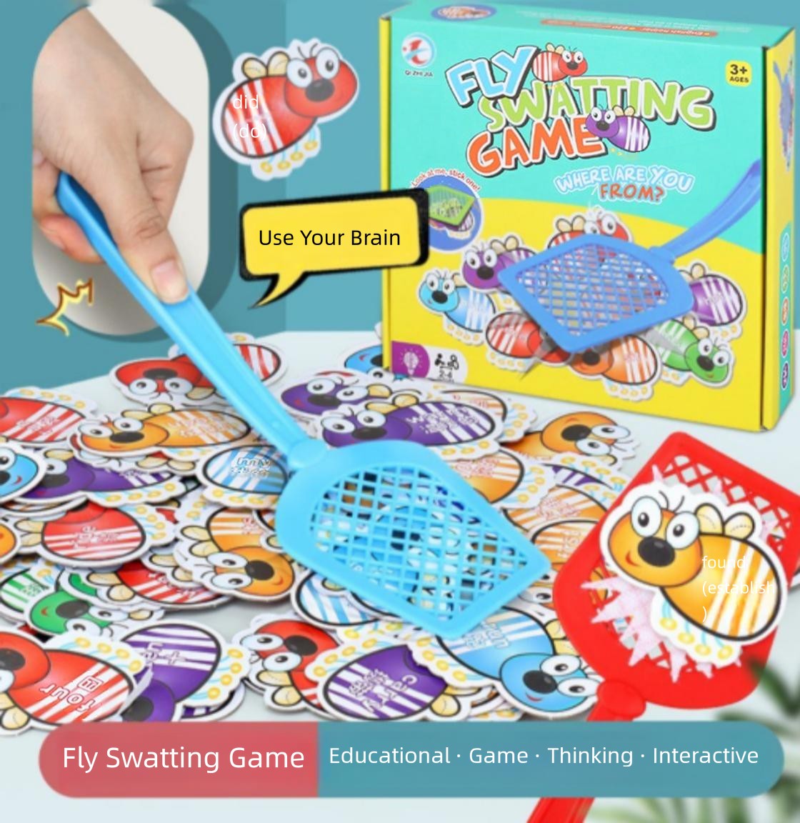 Fly Swatter Game for Kids Educ - Board Game Quick ulasan dan harga