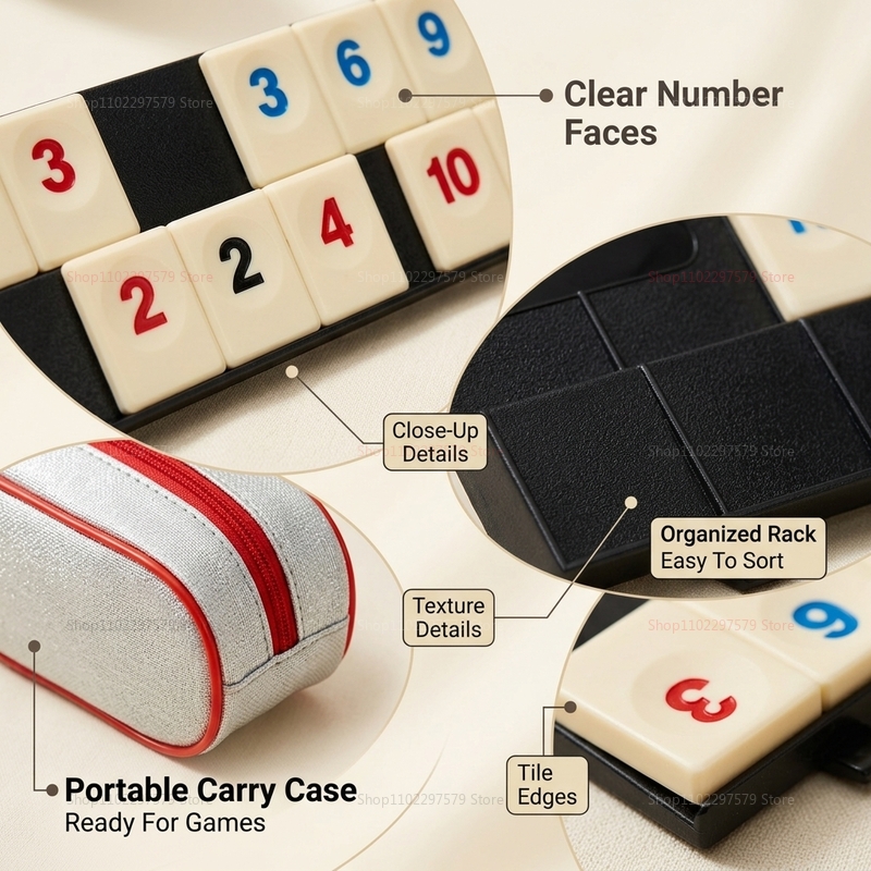 2026 New Rummy Cube Game Set w - Board Game Steam ulasan dan harga