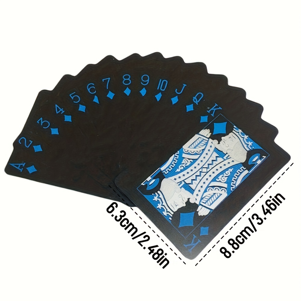 2pcs/set Waterproof Red and Bl - Board Game Viral ulasan dan harga