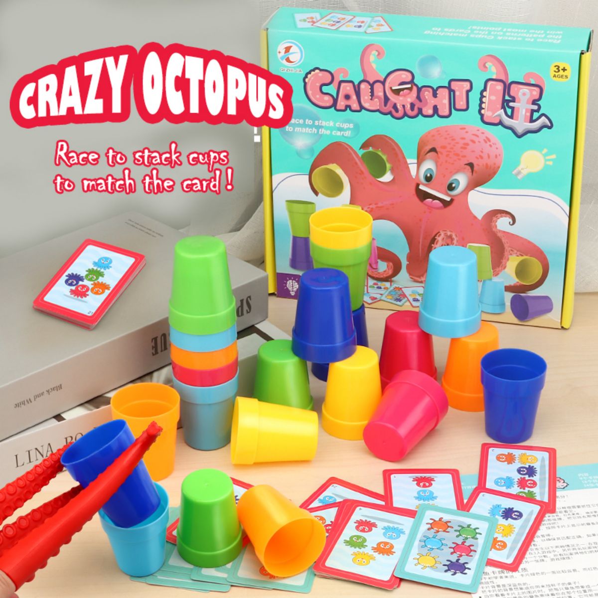 Crazy Octopus Parent-Child Int - Board Game Quick ulasan dan harga