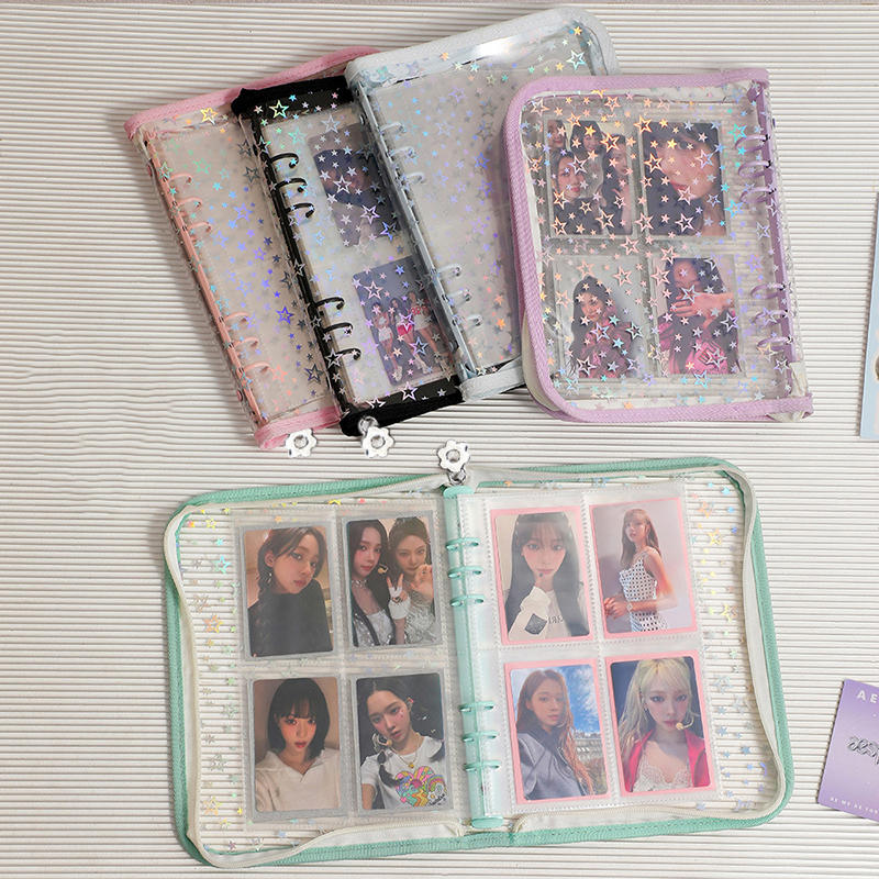 A5/A6/A7 Star Zipper Binder Ph - Board Game Book ulasan dan harga