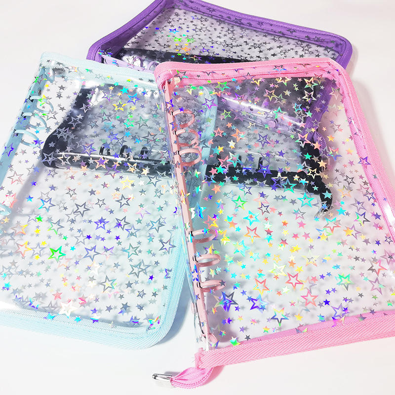 A5/A6/A7 Star Zipper Binder Ph - Board Game Book ulasan dan harga
