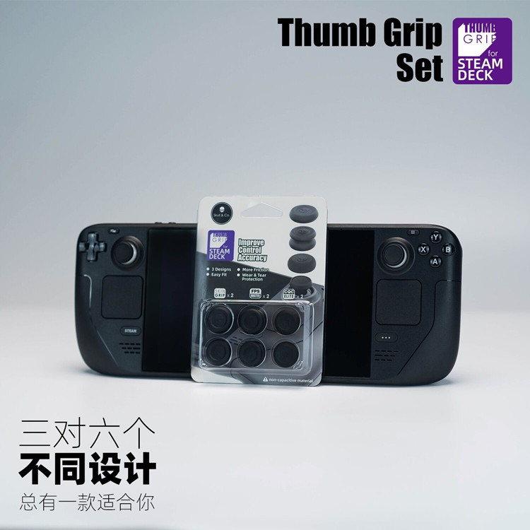 Skull&Co. Thumb Grip Set Caps  - Board Game Steam ulasan dan harga