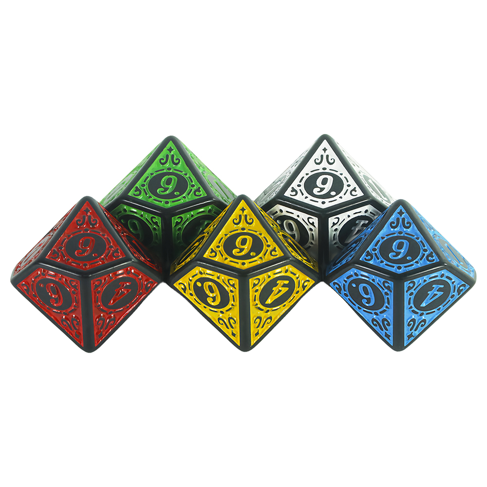 10 Sided Acrylic Dice D10 Poly - Board Game Viral ulasan dan harga