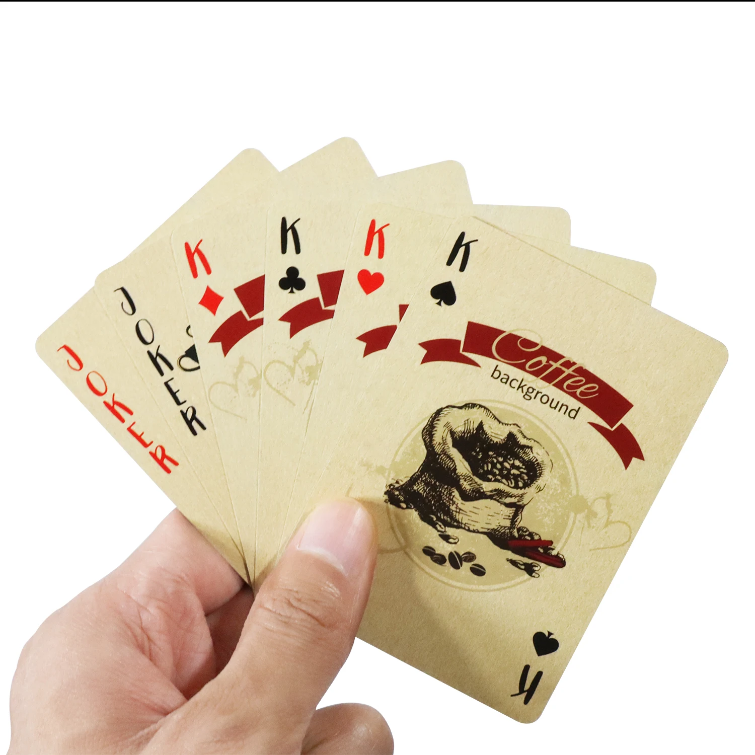 Coffee Paper Playing Cards Vin - Board Game Viral ulasan dan harga