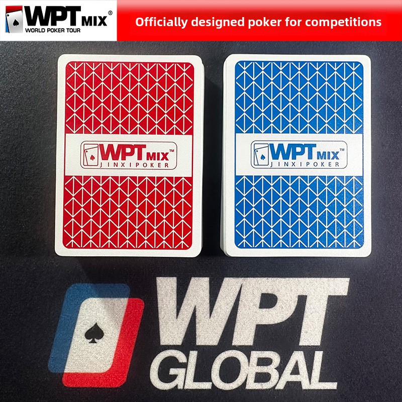 WPTTexas Hold'em Poker Cards H - Board Game Viral ulasan dan harga