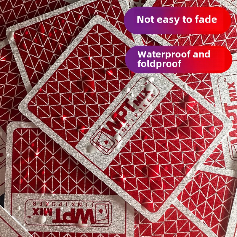 WPTTexas Hold'em Poker Cards H - Board Game Viral ulasan dan harga